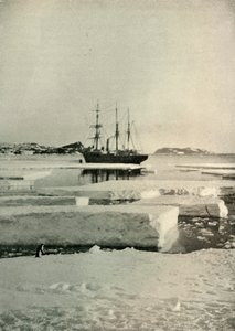 De aanlegsteiger, c1908 door Unbekannt