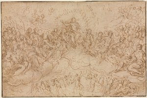 Het Laatste Oordeel, 1500s door Unbekannt