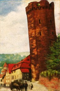 De Scheve Toren van Dausenau, c1928
