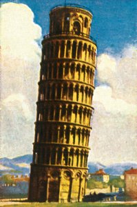 De Scheve Toren van Pisa, ca. 1928 door Unbekannt