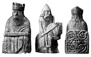 De Lewis Schaakstukken, Noors, c1150-c1200, c1920