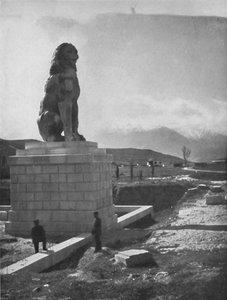 De Leeuw van Chaeronea, de Akropolis en de berg Parnassus, 1913