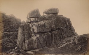 De Logan Rock, Cornwall, 1929