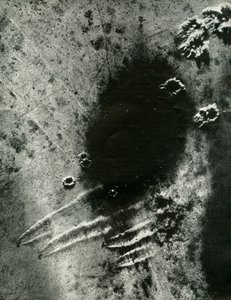 De Luftwaffe stijgt op als Bostons van de S.A.A.F., c1942-1943 door Unbekannt
