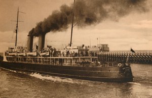 De Poststomer Stad Antwerpen, ca. 1928 door Unbekannt