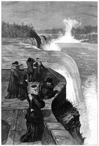 De Markies en Markiezin van Lorne bij Niagara Falls, Canada