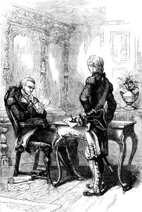De markies de Lafayette met George Washington, c1775-1781 c1880 door Unbekannt