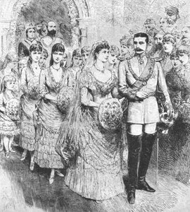 Het huwelijk van prinses Beatrice met prins Hendrik van Battenberg