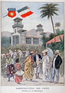 Het Martinique paviljoen op de Wereldtentoonstelling van 1900, Parijs, 1900