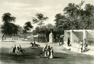 De menagerie in Barrackpore Park, 1820, 1925