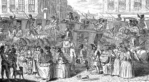 De Militaire Profeet..., april 1750 door Unbekannt