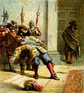 De moord op Buckingham, 1628, ca. 1850