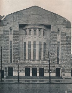 Het Nieuwe Hebbel Theater, Berlijn, ca. 1908 door Unbekannt