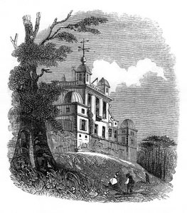 Het observatorium in Greenwich door Unbekannt