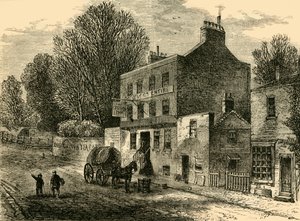 De Oude Kroon Inn, Highgate, 1830, c1876