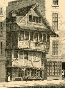 De oude fontein, in de Minories, 1798, ca. 1872 door Unbekannt