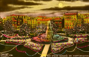 The Old Steine Tuinen, Brighton, Sussex, ca. 1940