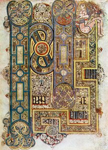 De openingswoorden van het evangelie van Marcus, 800 AD, 20e eeuw door Unbekannt