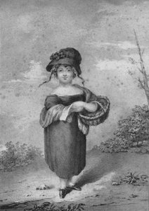 De wees, 1830 door Unbekannt