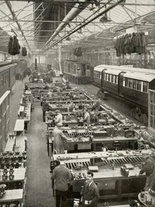 De Revisie van Ondergrondse Rollend Materieel eigendom van de London Passenger Transport, 1935-36 door Unbekannt