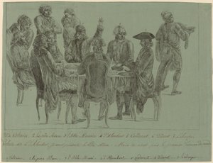 De maaltijd van de filosofen, na 1772