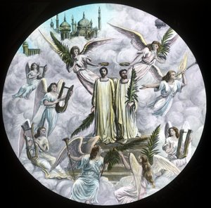 De pelgrims gekroond, ca. 1910 door Unbekannt