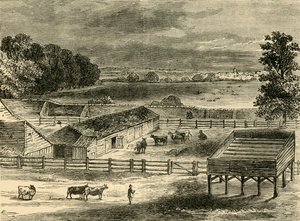 De executieplaats, Tyburn, in 1790, ca. 1876
