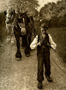 De Ploegjongen, 1900 door Unbekannt