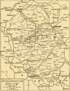 De Poolse Campagne, 1914, c1920 door Unbekannt