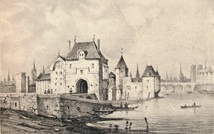 De Porte St Bernard, 1915 door Unbekannt