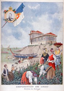Het Portugese paviljoen op de Wereldtentoonstelling van 1900, Parijs