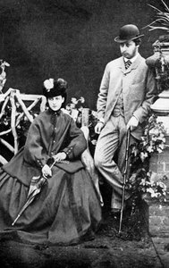 De prins en prinses van Wales, 19e eeuw 1910