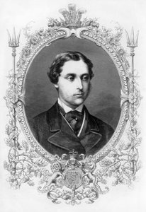 De Prins van Wales, 1862 door Unbekannt