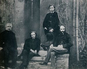 De Prins van Wales en zijn leraren aan de Universiteit van Oxford, ca. 1860 1910