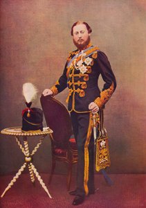 De Prins van Wales als kolonel van de 10e Huzaren, ca. 1865 1910