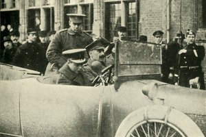 De Prins van Wales in Vlaanderen, Eerste Wereldoorlog
