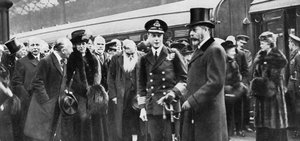 De Prins van Wales op weg naar Australië, 1920