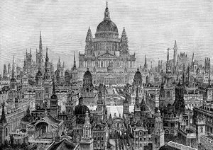 De Belangrijkste Werken van Sir Christopher Wren, 1882