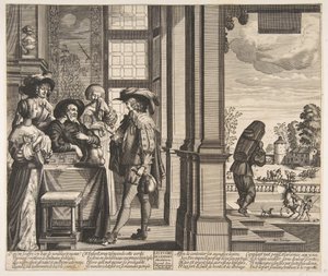 De Verloren Zoon Verlaat het Huis, ca. 1636
