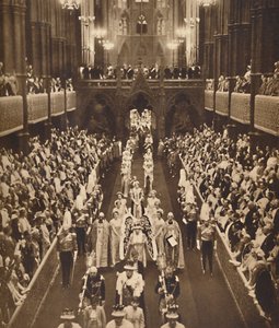 De processie van de koningin, 12 mei 1937
