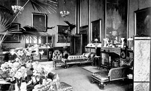 De Rode Tekenzaal in het Huis van de Voorzitter, Palace of Westminster, Londen, c1905 door Unbekannt