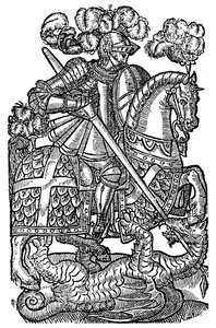 De Redcrosse Ridder, 1598, 1893 door Unbekannt