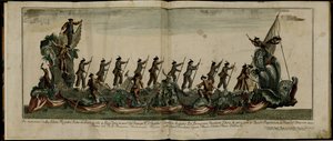 De regatta in Venetië ter ere van Prins Edward 1739-1767, Hertog van York, op 4 juni 1764, ca. 1764 door Unbekannt