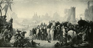 De verlichting van Lucknow...november 1857, 1901 door Unbekannt