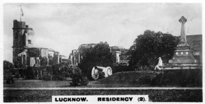 De Residentie, Lucknow, Uttar Pradesh, India door Unbekannt