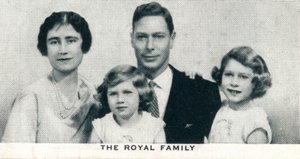 De Koninklijke Familie, c1936 1937 door Unbekannt