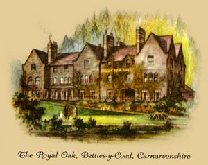 De Royal Oak, Bettws-y-Coed, Carnavonshire, 1936 door Unbekannt