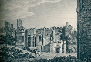 De Ruïnes van Cowdray House, nabij Midhurst, Sussex, 1907 door Unbekannt