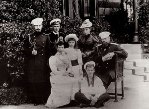 De Russische keizerlijke familie, ca. 1892-ca. 1894 door Unbekannt