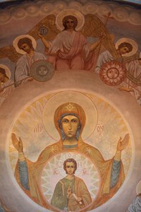 De Russisch-Orthodoxe Kathedraal, ook wel Eglise Russe of Catedrale Saint Nicolas genoemd, is de grootste Russisch-Orthodoxe kathedraal buiten Rusland, Nice, Frankrijk